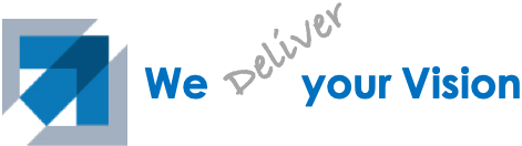 We deliver your vision logo